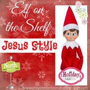 Elf on the Shelf Jesus Style